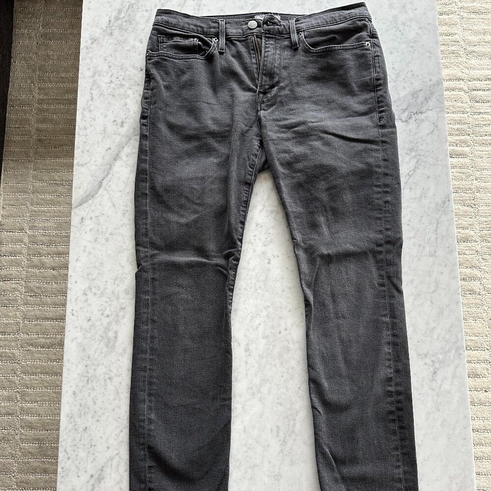 Frame - L'Homme Skinny - Faded Black - Size 32